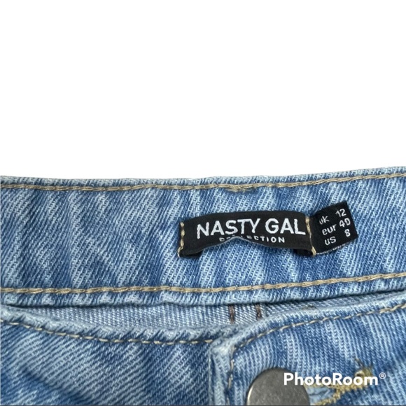 NASTY GAL‎ High Rise Classic Women’s Jeans Medium wash Size US 8 - Picture 3 of 11